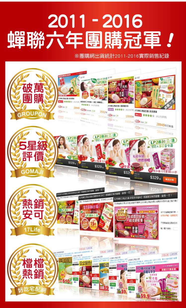 “LP28敏立清益生菌青蘋果多多