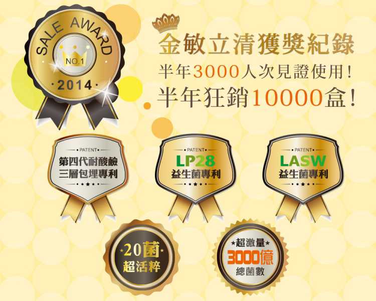 金敏立清益生菌 YOHOPOWER