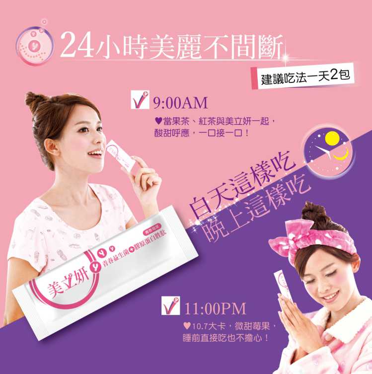 悠活原力美立妍青春益生菌膠原蛋白胜肽YOHOPOWER