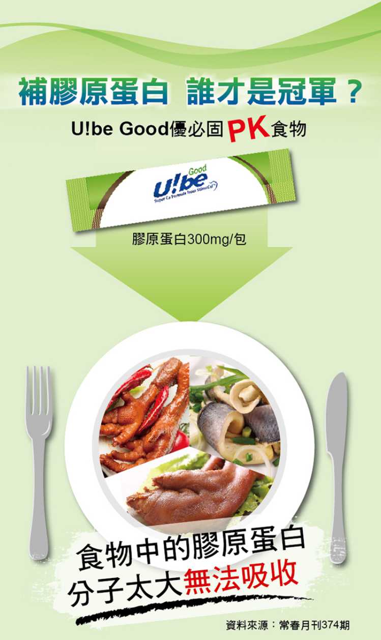 U!be Good 優必固六代鈣顆粒粉劑 UBEPOWER